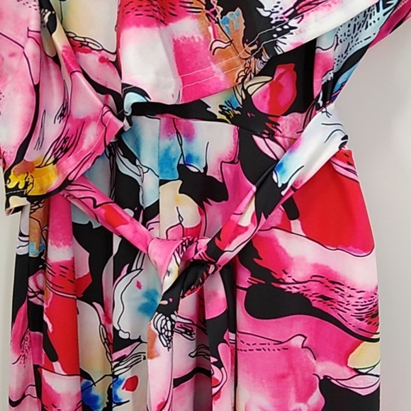 Sexy Floral Long Pants Romper Jumpsuit - Picture 6 of 6